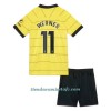 Conjunto (Camiseta+Pantalón Corto) Chelsea Timo Werner 11 Segunda Equipación 2021/22 - Niño